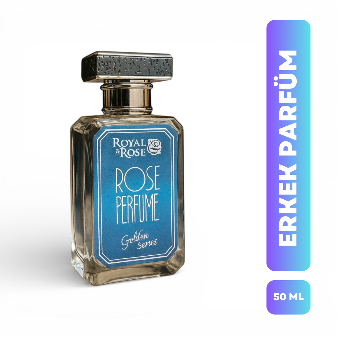 Royal & Rose Golden Series Odunsu Baharatlı Erkek Parfüm 50ml