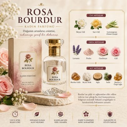 Rosa Bourdur - Kadın Parfüm (50 ml)