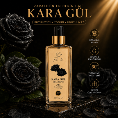 Kara Gül Kolonyası 200 ml