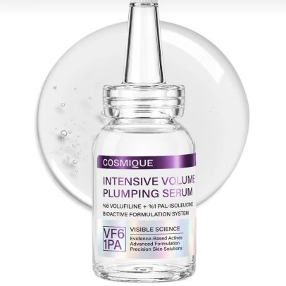 Cosmique %6 Volufiline + %1 Pal-Isoleucine - Yoğun Dolgunlaştırıcı ve Hacim Bölgesel Cilt Bakım Serumu 25 ml